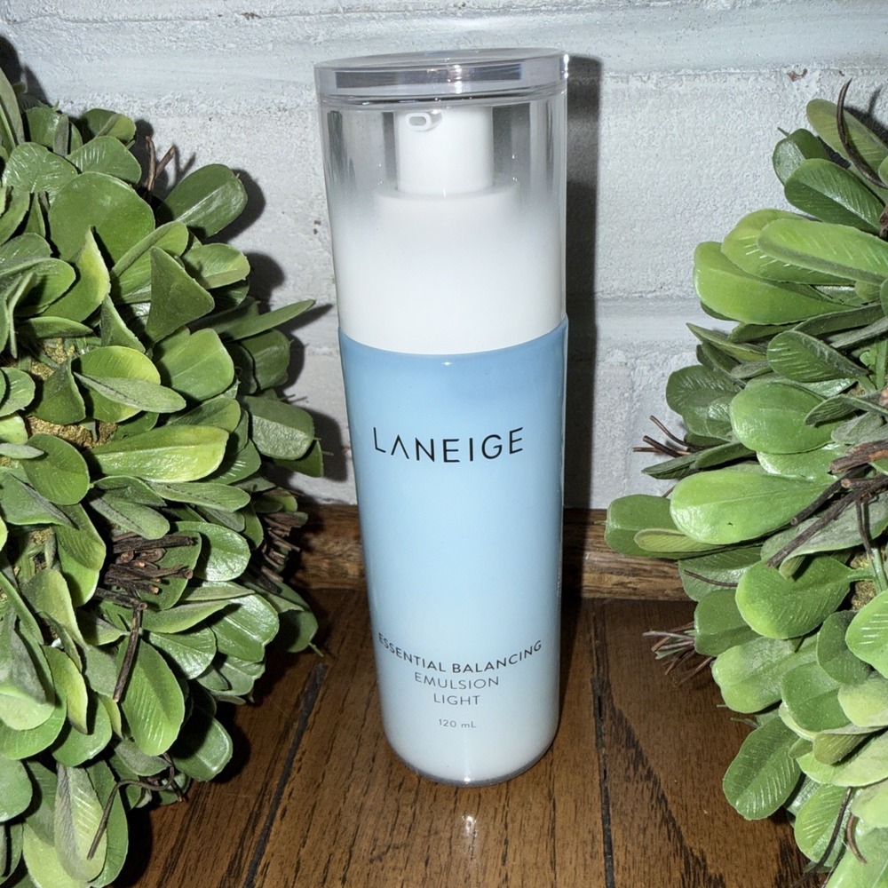Laneige Essential Balancing Emulsion Light 120ml Hydrating K-Beauty Exp 12/2027